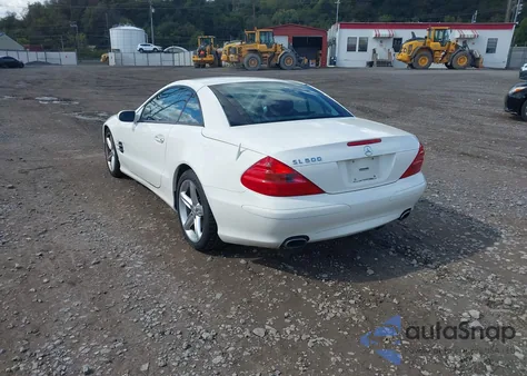 2005 Mercedes-Benz Sl 500 z USA, uszkodzony, nr VIN WDBSK75F25F092398